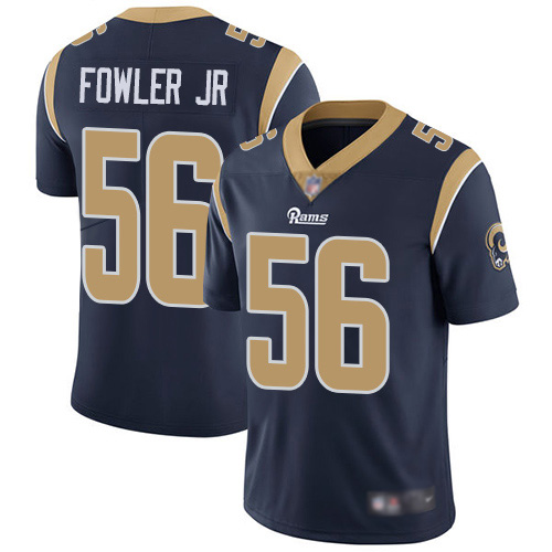 Los Angeles Rams Limited Navy Blue Men Dante Fowler Jr Home Jersey NFL Football #56 Vapor Untouchable